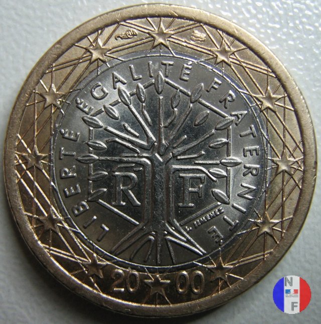 1 euro 2000 (Pessac)