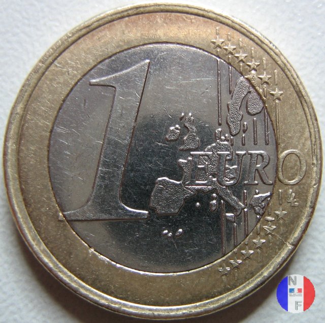 1 euro 2001 (Pessac)