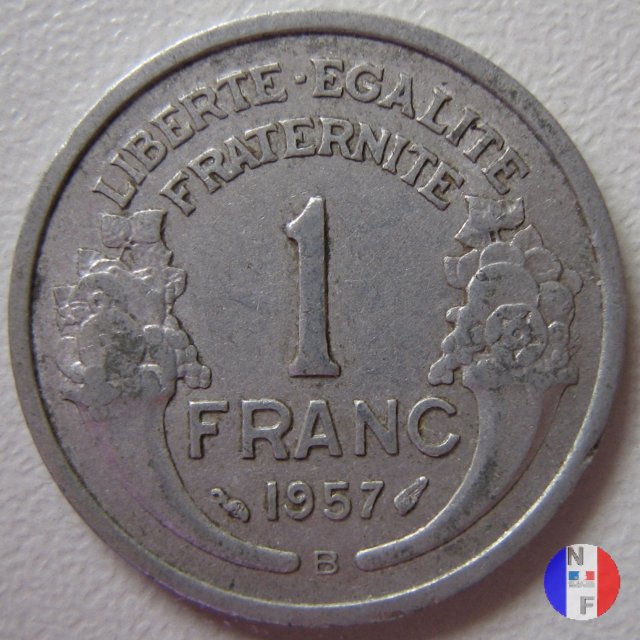 1 franco 1957 (Beaumont Le Roger)