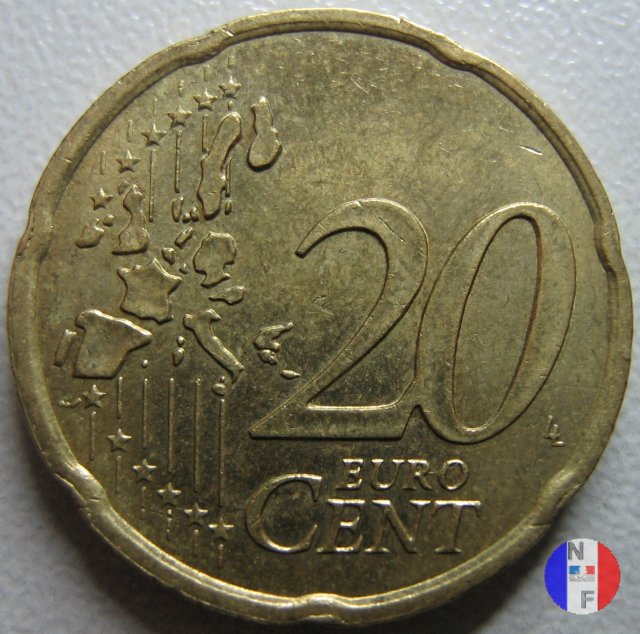 20 centesimi 2001 (Pessac)