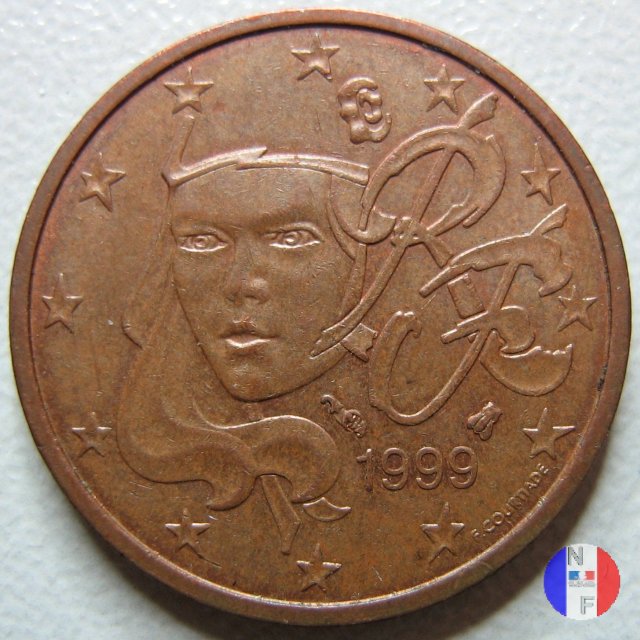 2 centesimi 1999 (Pessac)