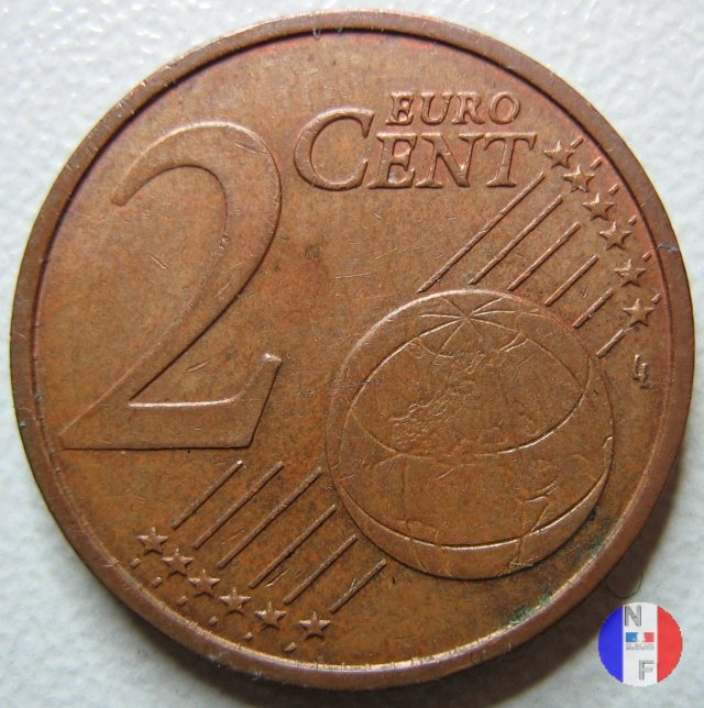 2 centesimi 1999 (Pessac)