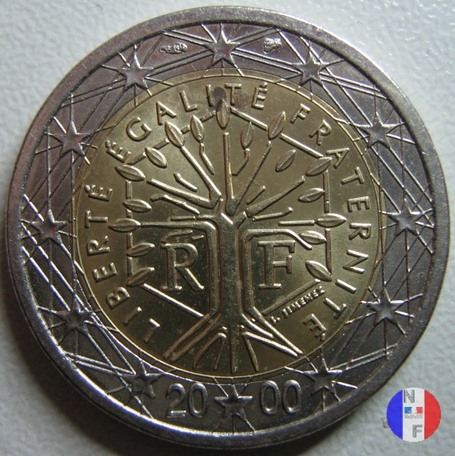 2 euro 2000 (Pessac)