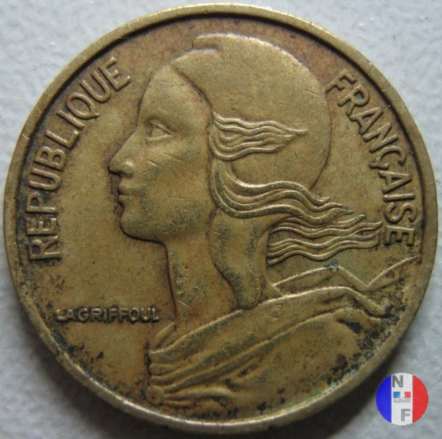 5 centesimi Marianna 1972 (Parigi)