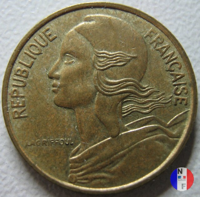 5 centesimi Marianna 1987 (Pessac)