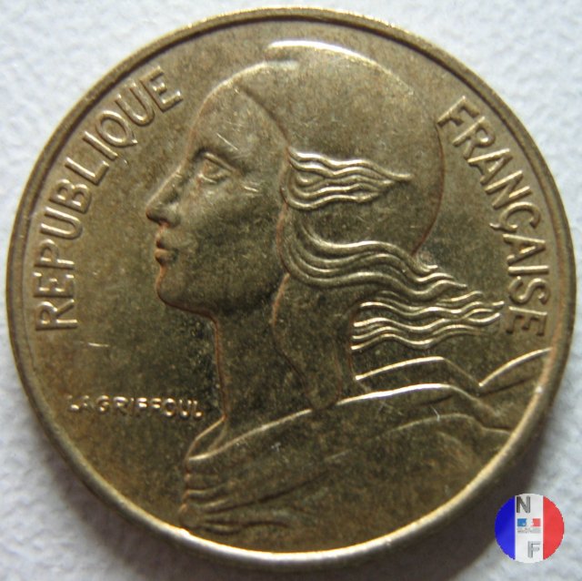 5 centesimi Marianna 1988 (Pessac)