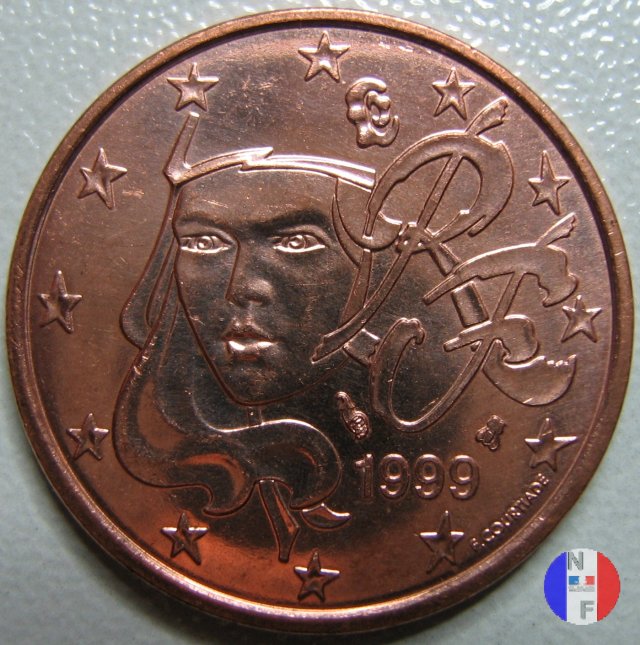 5 centesimi 1999 (Pessac)