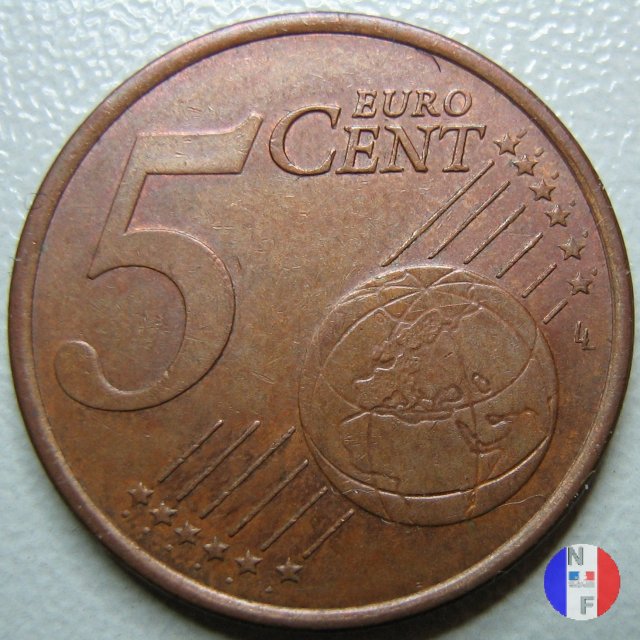 5 centesimi 2000 (Pessac)