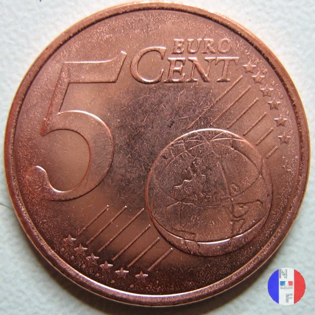 5 centesimi 2008 (Pessac)