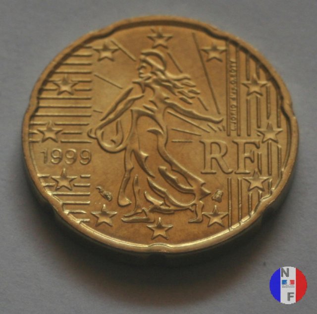 20 centesimi 1999 (Pessac)