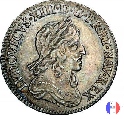 5 sols (1/12 di scudo) 1643 (Parigi)