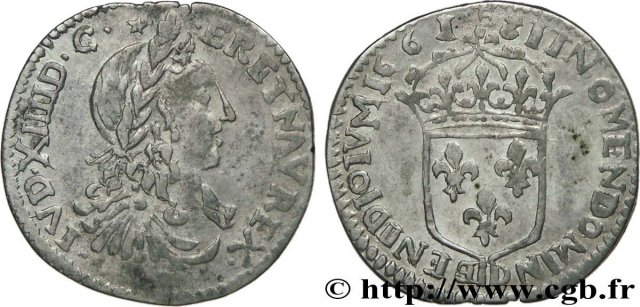 5 sols (1/12 di scudo) 1661