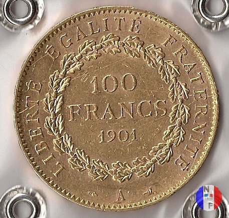 100 franchi Genio 1901 (Parigi)