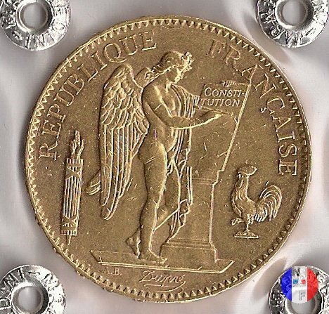 100 franchi Genio 1901 (Parigi)