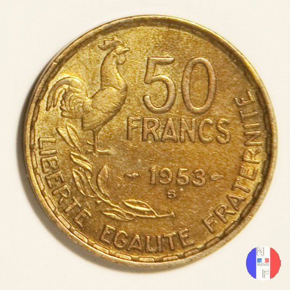 50 franchi 1953 (Beaumont Le Roger)