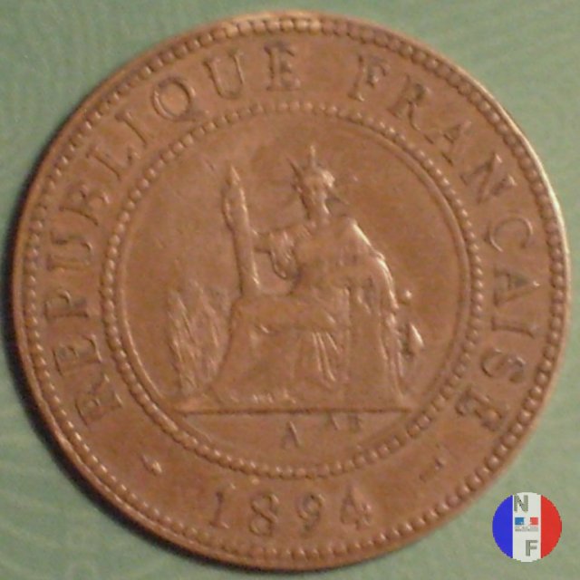 1 centesimo - I tipo 1894 (Parigi)