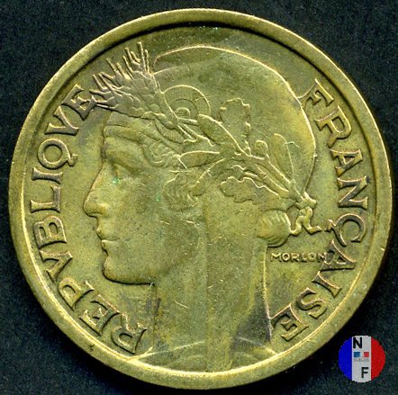 2 franchi Morlon - bronzo-alluminio 1941 (Parigi)