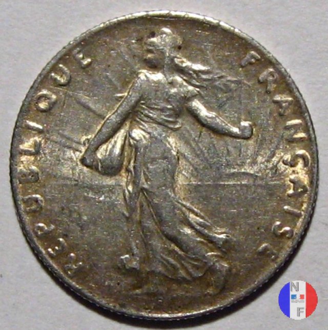 50 centesimi seminatrice 1911 (Parigi)