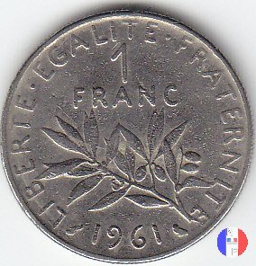 1 franco seminatrice 1961 (Parigi)