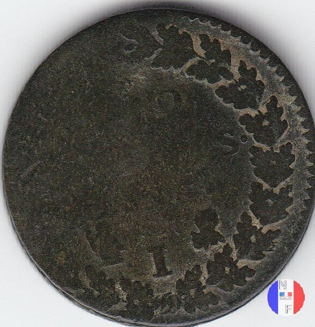 5 centesimi Dupré 1796-1797 (Limoges)