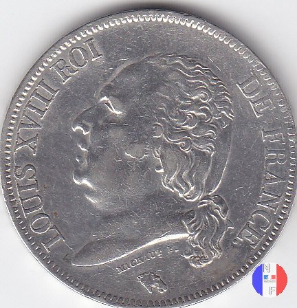 5 franchi 1817 (Rouen)