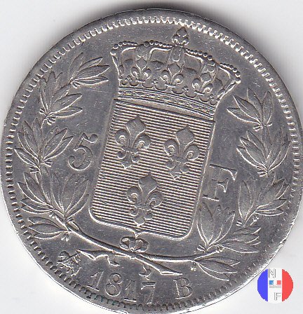 5 franchi 1817 (Rouen)