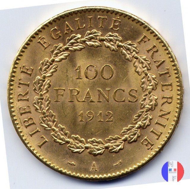 100 franchi Genio 1912 (Parigi)