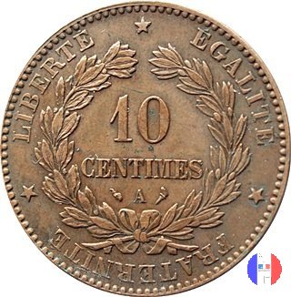 10 centesimi Cerere 1897 (Parigi)