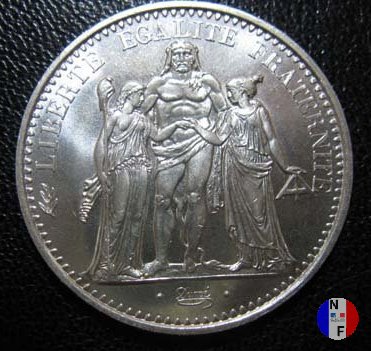 10 franchi Ercole 1971 (Parigi)