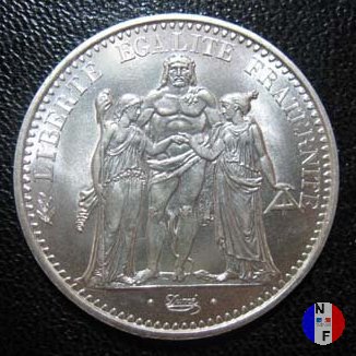 10 franchi Ercole 1972 (Parigi)