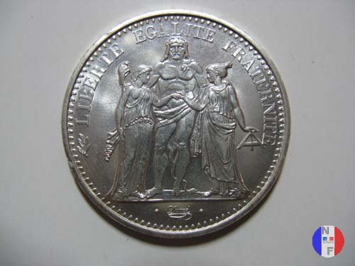 10 franchi Ercole 1973 (Parigi)