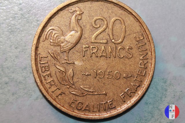 10 franchi Guiraud 1950 (Parigi)