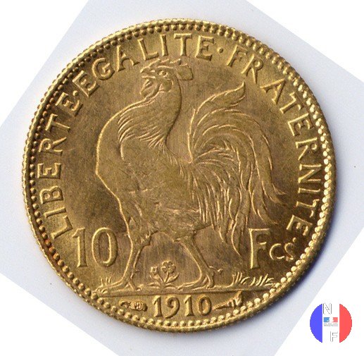 10 franchi gallo 1910 (Parigi)