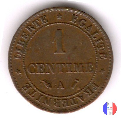 1 centesimo Cerere 1890 (Parigi)