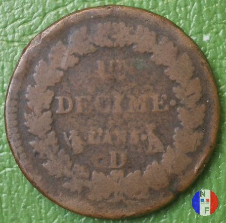 1 decimo Dupré 1796-1797 (Lione)