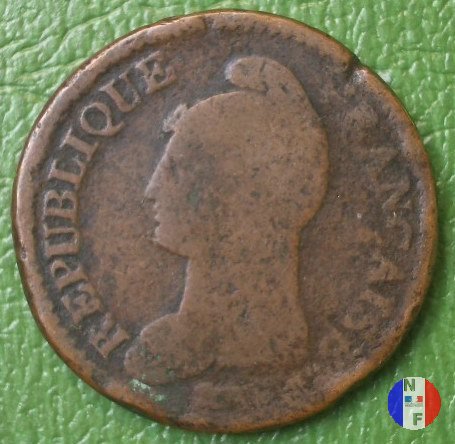 1 decimo Dupré 1796-1797 (Lione)