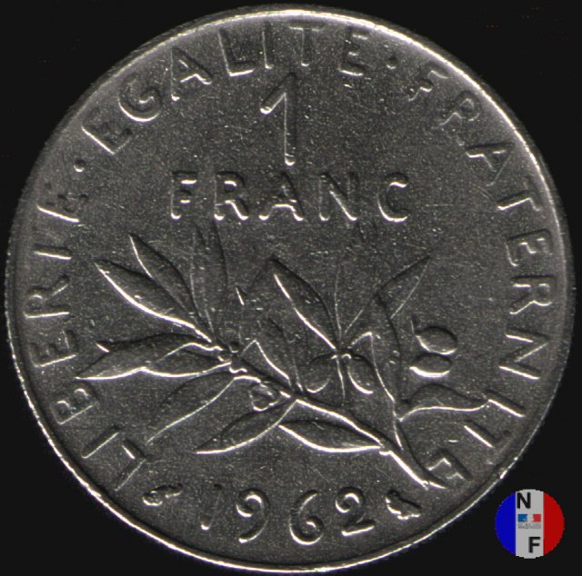 1 franco seminatrice 1962 (Parigi)