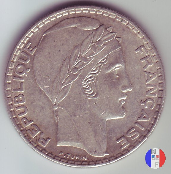 20 franchi Turin 1938 (Parigi)