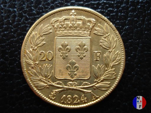 20 franchi 1824 (Parigi)