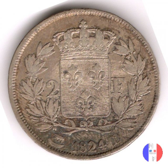 2 franchi 1824 (Lione)