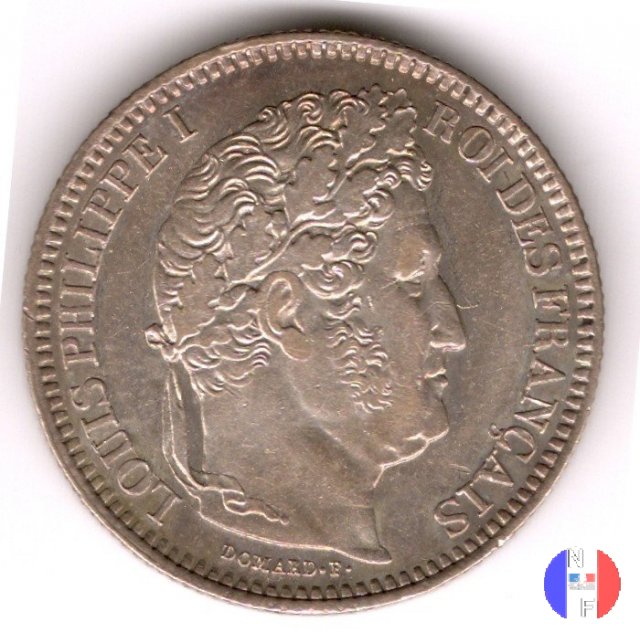 2 franchi 1847 (Parigi)