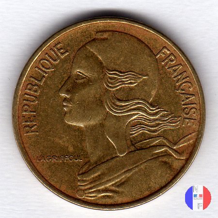 5 centesimi Marianna 1974 (Pessac)