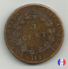 5 centesimi 1825 (Parigi)