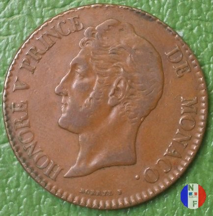 5 centesimi 1838 (Montecarlo)