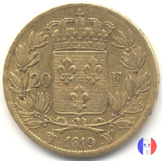 20 franchi 1819 (Lilla)