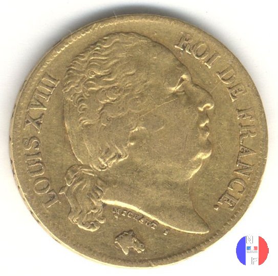 20 franchi 1819 (Lilla)