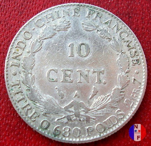 10 centesimi - Libertà 1922 (Parigi)