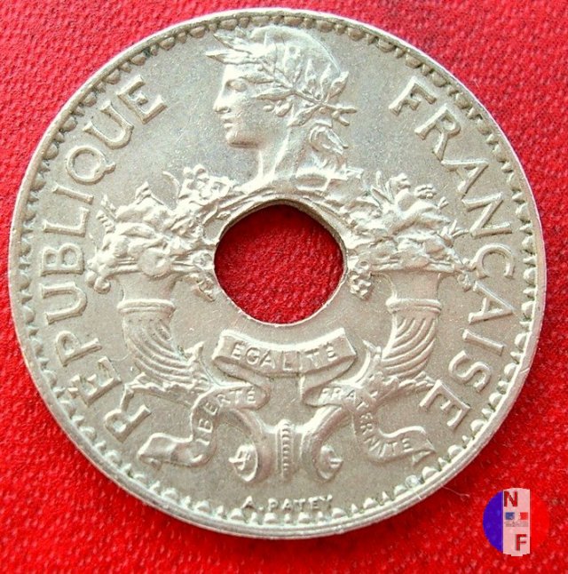 5 centesimi - cupronickel 1930 (Parigi)