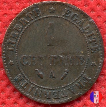 1 centesimo Cerere 1886 (Parigi)