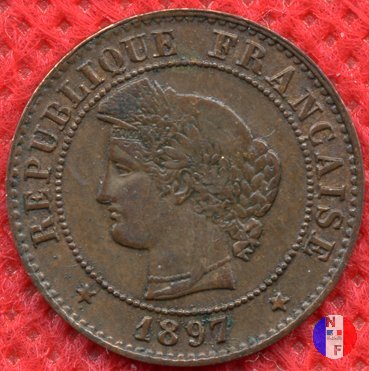 1 centesimo Cerere 1897 (Parigi)